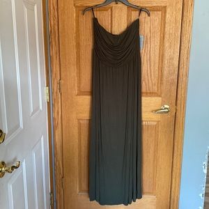 West Kei strapless maxi dress Large new with tags